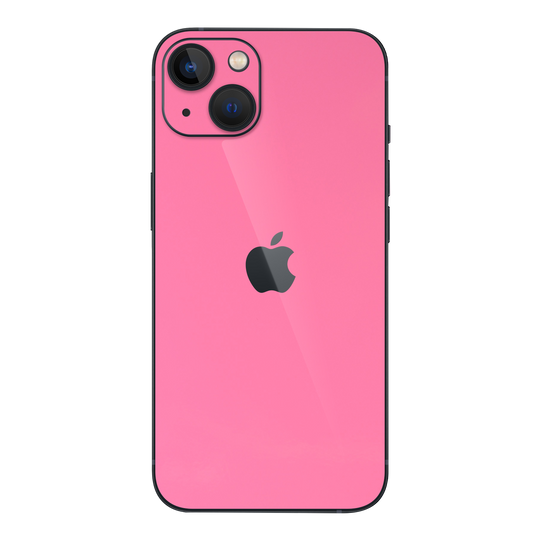 iPhone 13 Gloss Glossy Hot Pink Skin Wrap Sticker Decal Cover Protector by EasySkinz