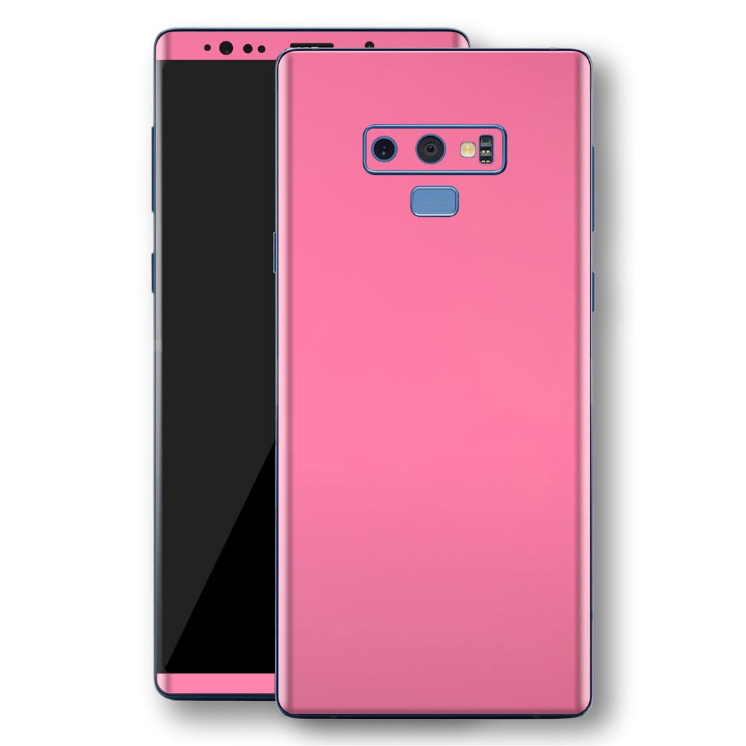 Samsung Galaxy NOTE 9 Hot Pink Glossy Gloss Finish Skin, Decal, Wrap, Protector, Cover by EasySkinz | EasySkinz.com