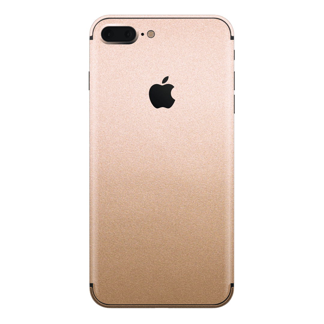 iPhone 8 Plus Luxuria Rose Gold Metallic Skin Wrap Decal Protector | EasySkinz