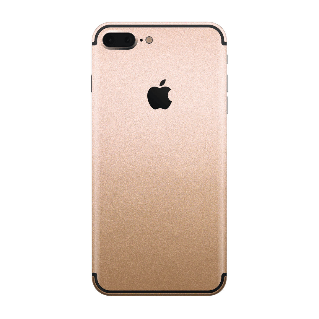 iPhone 7 Plus Luxuria Rose Gold Metallic Skin Wrap Decal Protector | EasySkinz