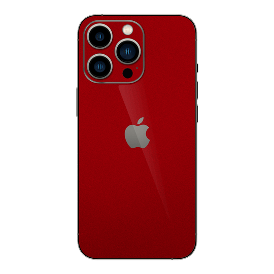 iPhone 13 Pro MAX Gloss Glossy Deep Red Skin Wrap Sticker Decal Cover Protector by EasySkinz | EasySkinz.com
