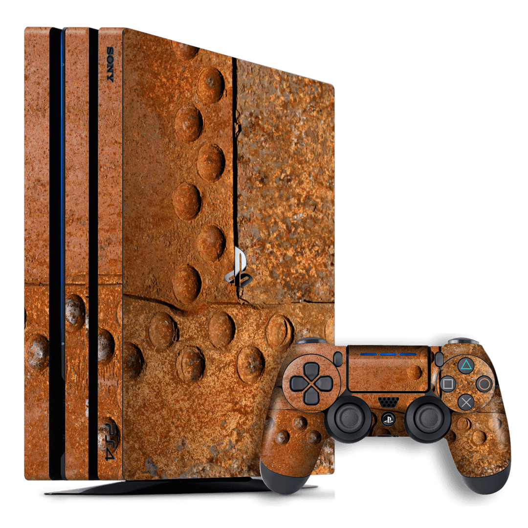 Playstation 4 PRO PS4 PRO Print Custom Signature RUST Skin Wrap Decal by EasySkinz