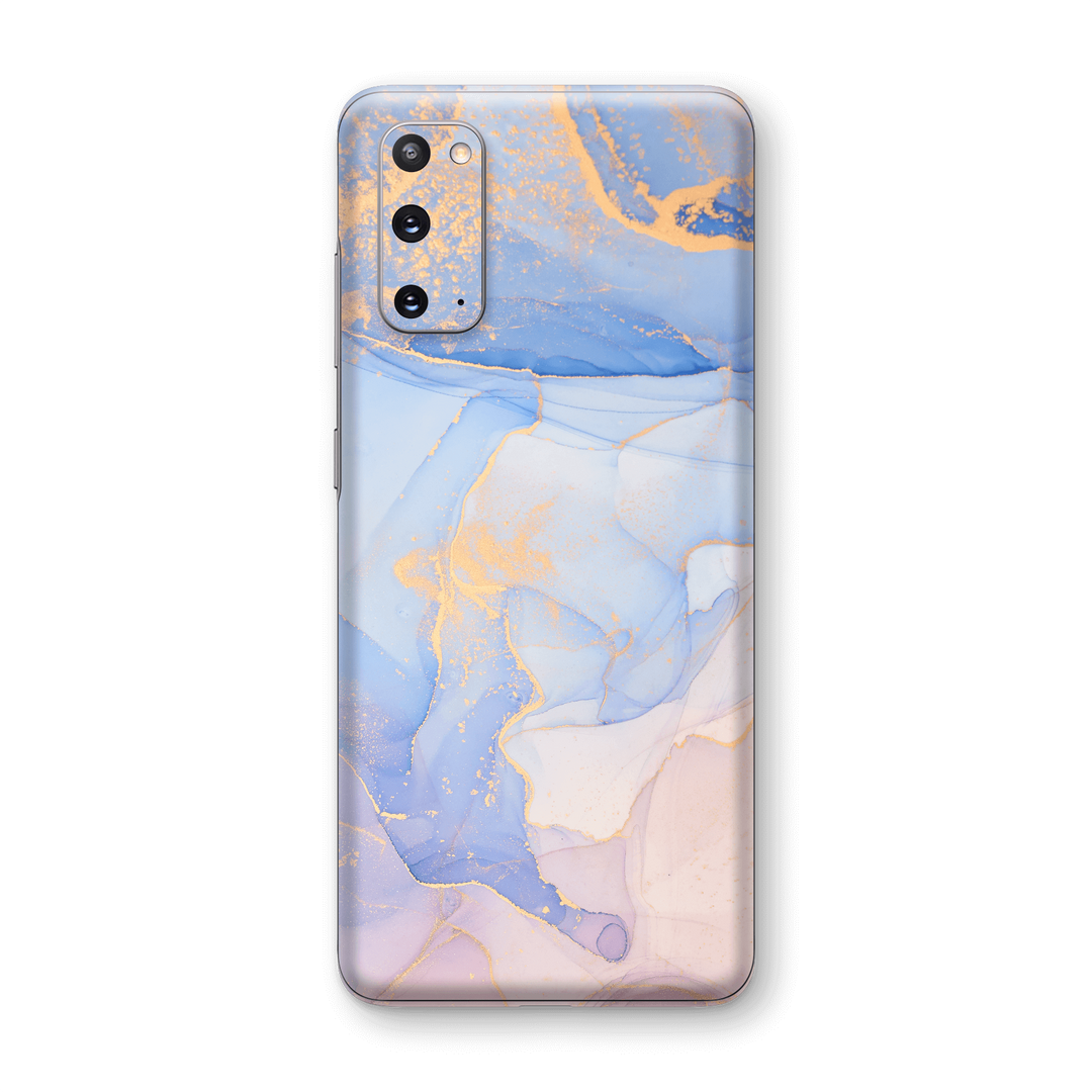 Samsung Galaxy S20 SIGNATURE AGATE GEODE Pastel-Gold Skin, Wrap, Decal, Protector, Cover by EasySkinz | EasySkinz.com