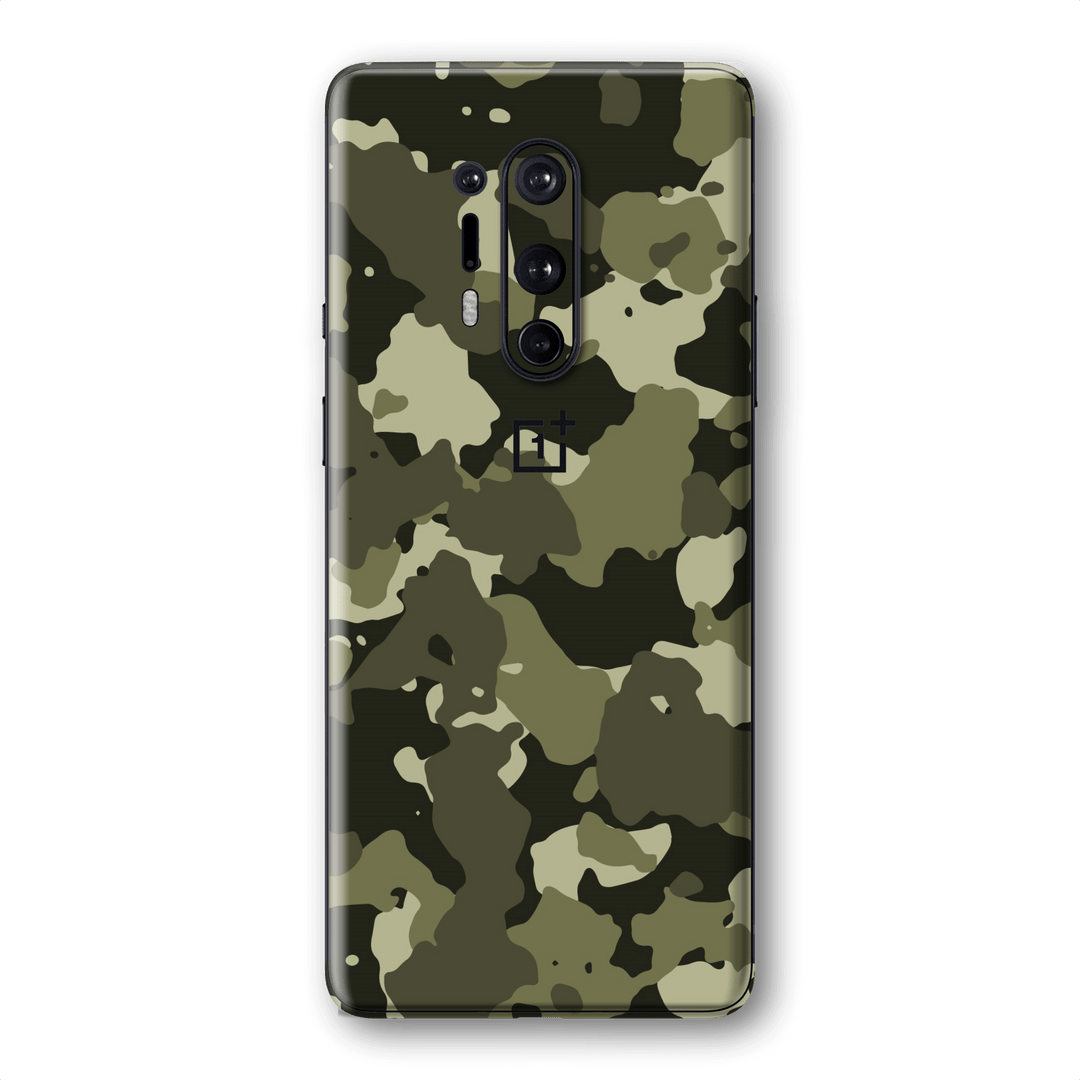 OnePlus 8 PRO Print Printed Custom SIGNATURE Camouflage JUNGLE Camo Skin Wrap Sticker Decal Cover Protector by EasySkinz