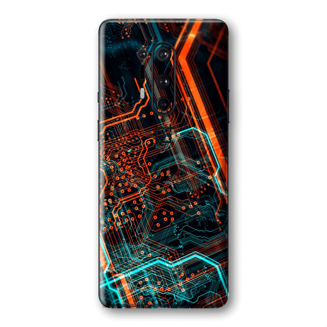 OnePlus 8 PRO Print Printed Custom SIGNATURE NEON PCB Board Skin Wrap Sticker Decal Cover Protector by EasySkinz