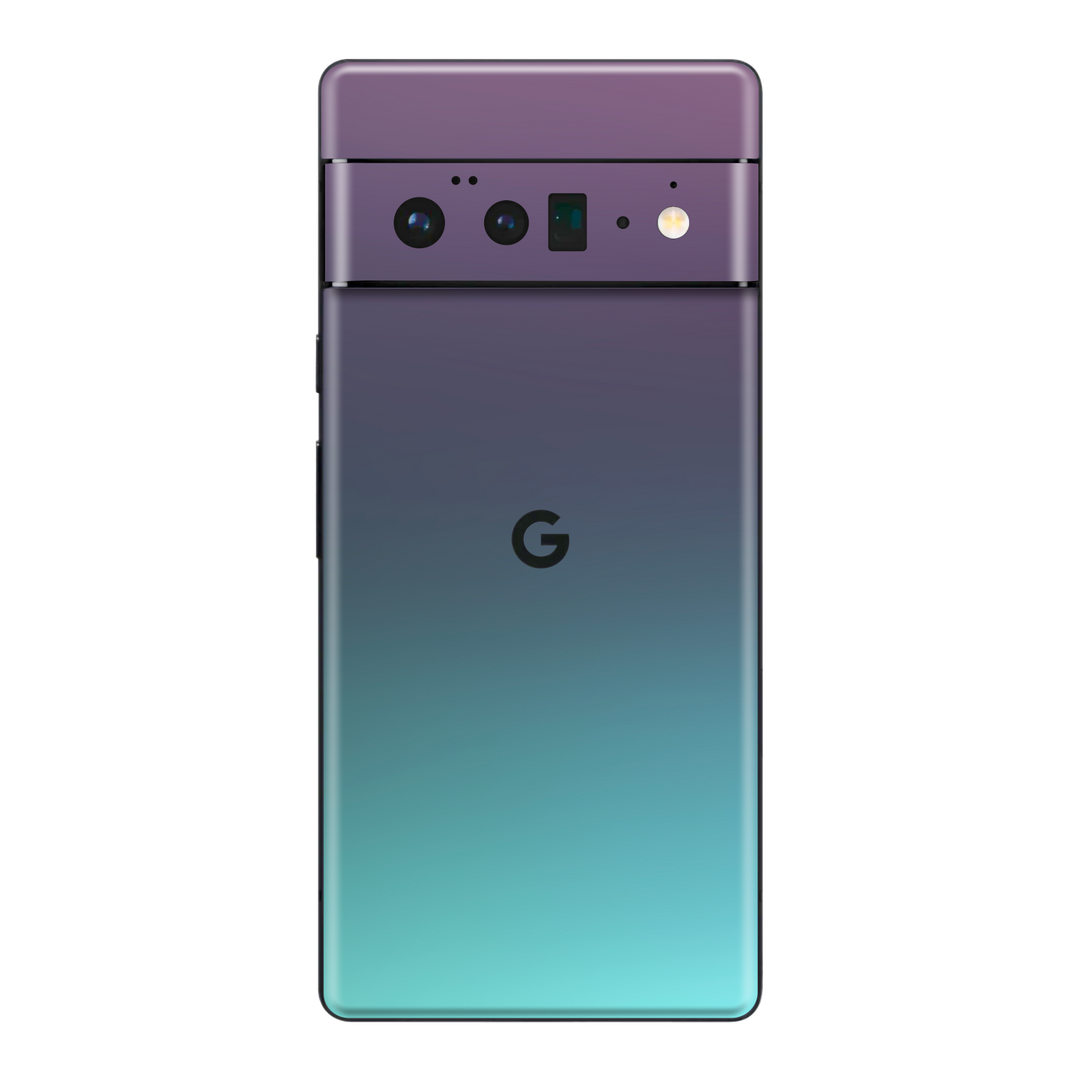 Google Pixel 6 Pro Chameleon Turquoise Lavender Colour-changing Skin Wrap Sticker Decal Cover Protector by EasySkinz | EasySkinz.com