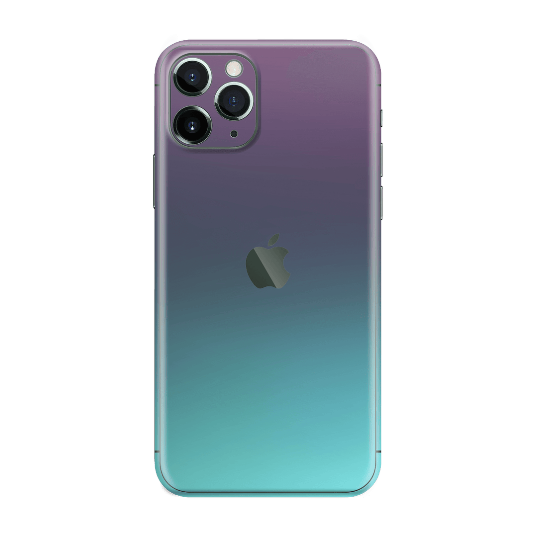 iPhone 11 Pro MAX Chameleon Turquoise Lavender Colour-changing Skin, Wrap, Decal, Protector, Cover by EasySkinz | EasySkinz.com Edit alt text