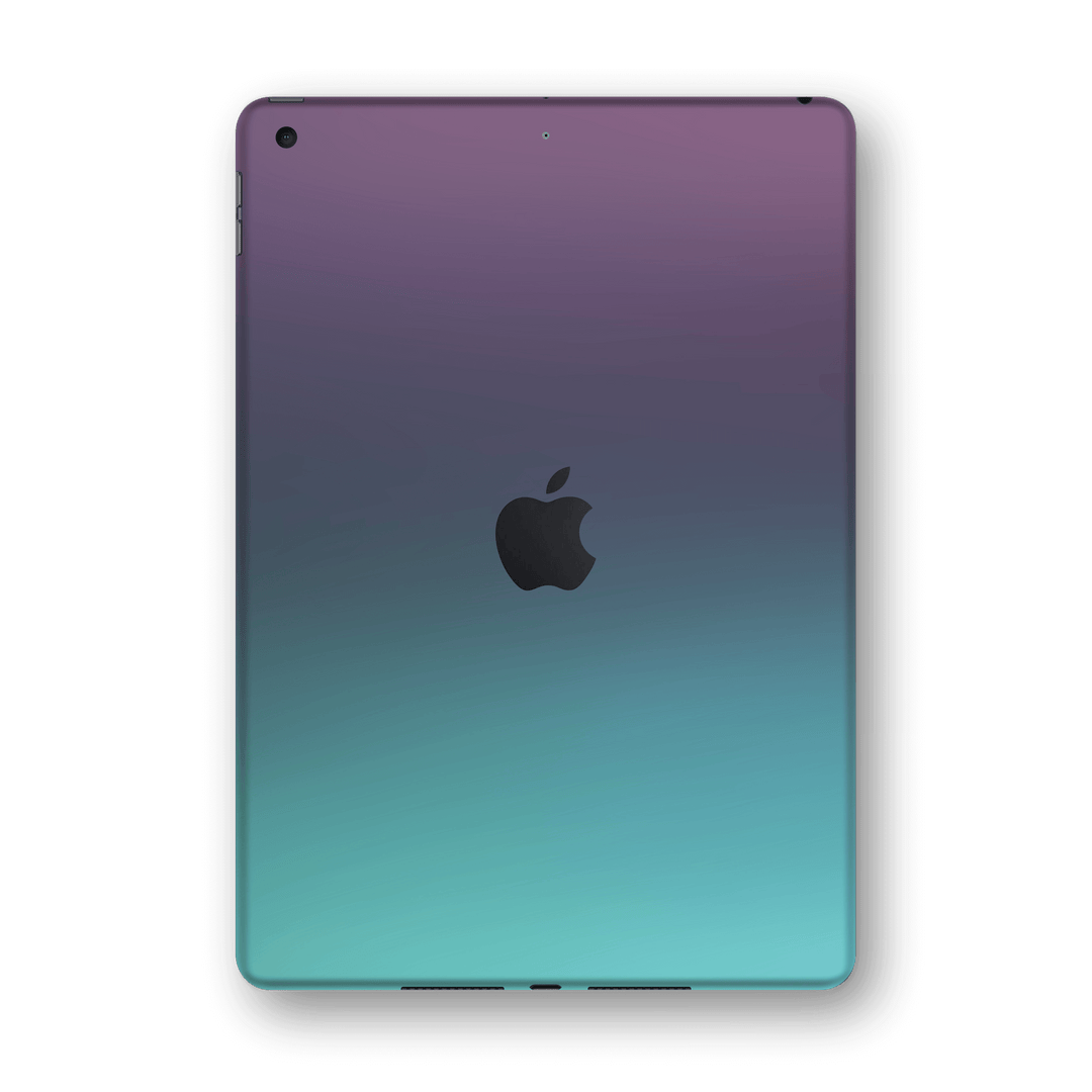 iPad 10.2" (7th Gen, 2019) Chameleon Turquoise Lavender Skin Wrap Sticker Decal Cover Protector by EasySkinz