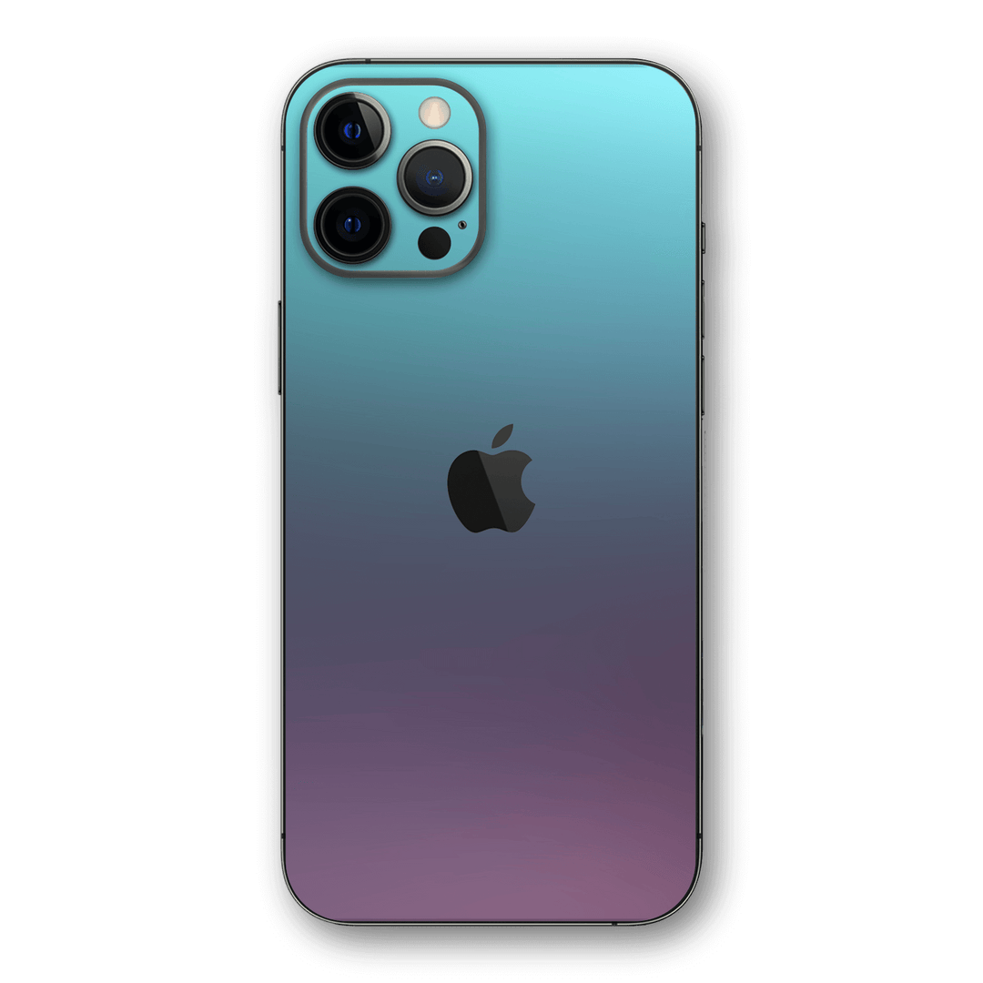 iPhone 12 PRO Chameleon Turquoise Lavender Colour-changing Skin, Wrap, Decal, Protector, Cover by EasySkinz | EasySkinz.com
