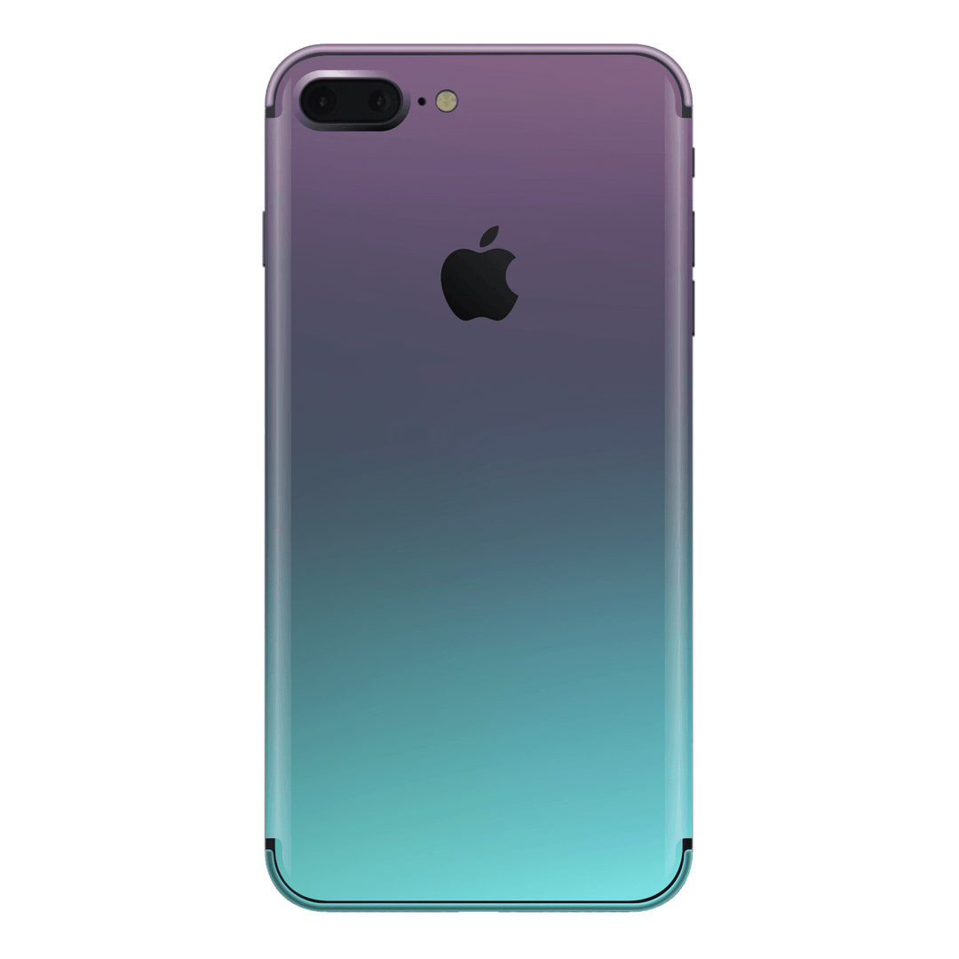 iPhone 8 Plus Chameleon Turquoise Lavender Colour-Changing Skin, Decal, Wrap, Protector, Cover by EasySkinz | EasySkinz.com