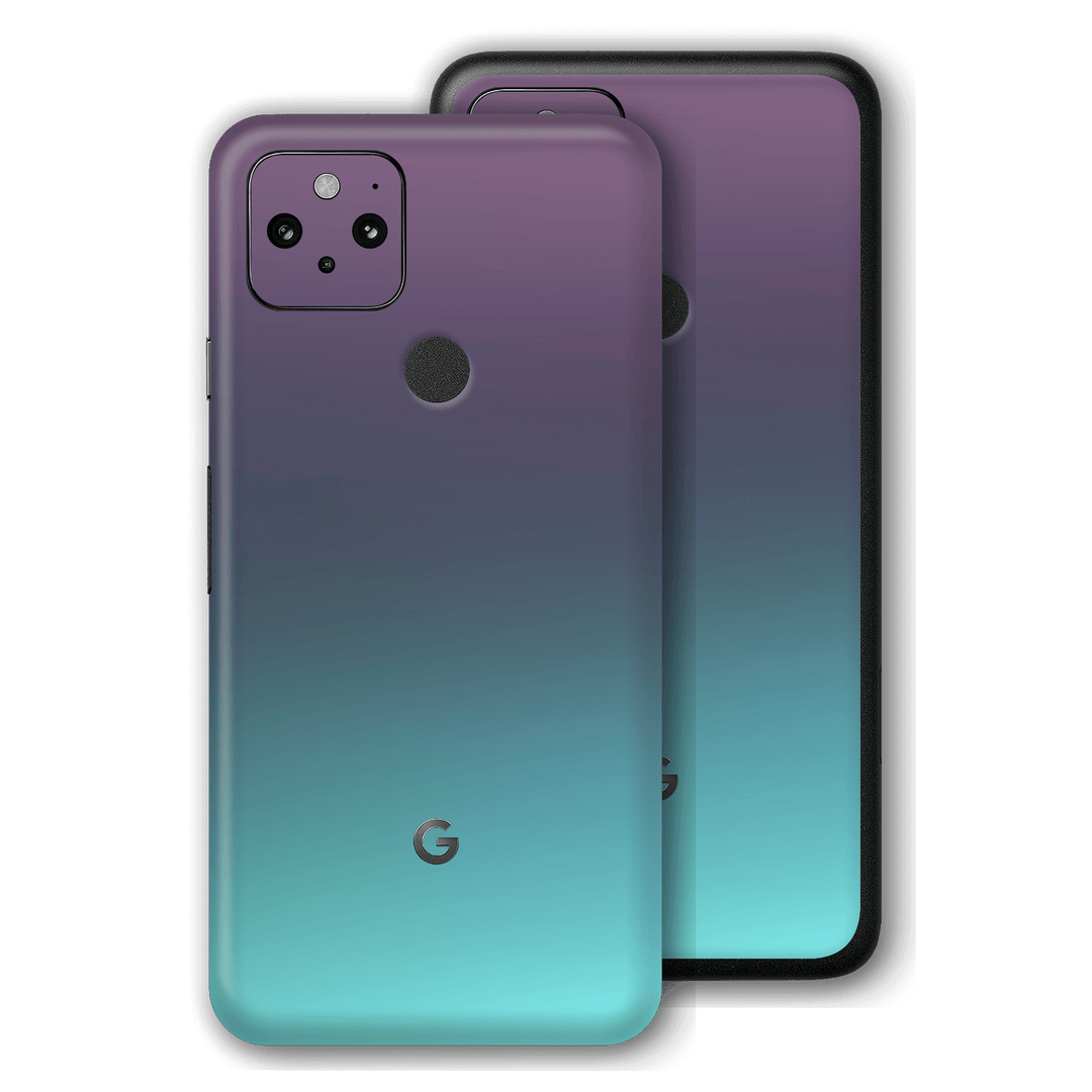 Pixel 5 Chameleon Turquoise Lavender Colour-changing Skin, Wrap, Decal, Protector, Cover by EasySkinz | EasySkinz.com
