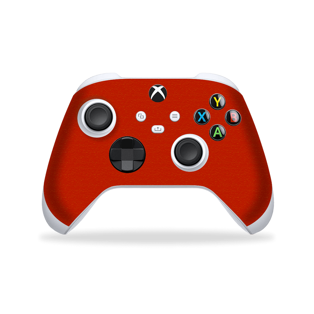 XBOX Series S CONTROLLER Skin - Luxuria Red Cherry Juice 3D Textured Skin Wrap Decal Cover Protector by EasySkinz | EasySkinz.com