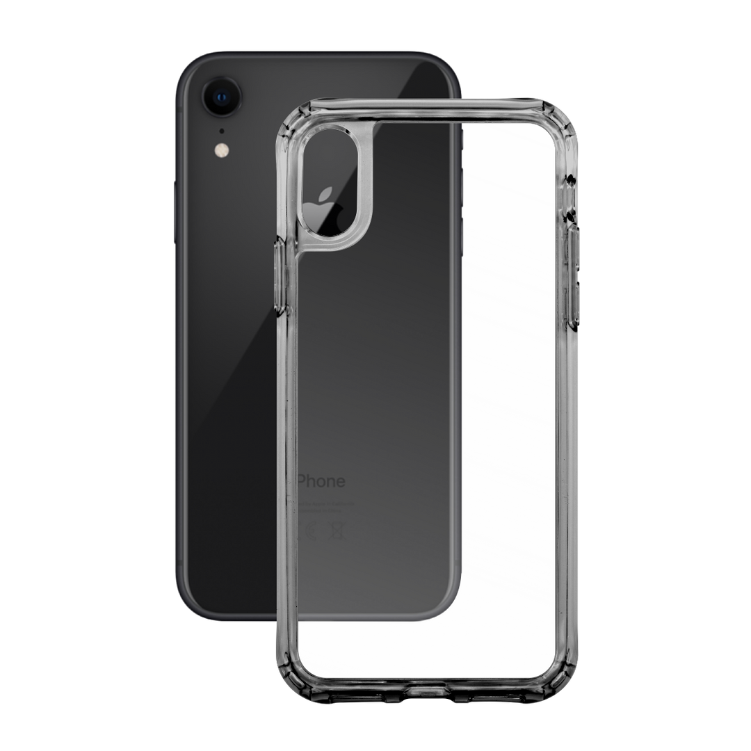 iPhone XR EZY See-Through Hybrid Case, Liquid Case, Clear Case, Crystal Clear Case, Transparent Case by EasySkinz